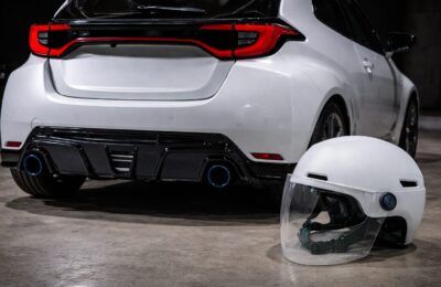 O cască de protecție anti-urs pentru fermieri a fost lansată de un partener Toyota la prețul de 14.800 de yeni