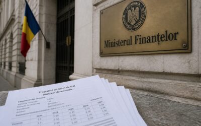 Deficitul bugetar a scăzut la 2,34% din PIB dar dobânzile la datoria publică au crescut cu peste 26 de procente