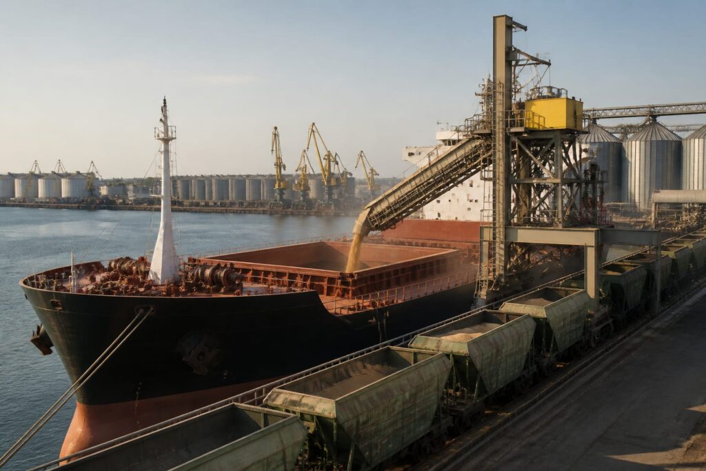 Exporturile agricole din România și Ucraina generează un deficit de operare de 11,6 milioane de tone în Portul Constanța