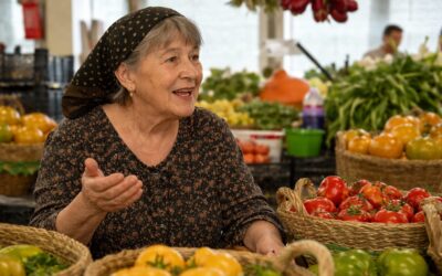 Producătorii locali vând roșii de soi la prețuri de până la 35 de lei kilogramul în Piața Obor