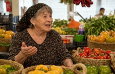 Producătorii locali vând roșii de soi la prețuri de până la 35 de lei kilogramul în Piața Obor
