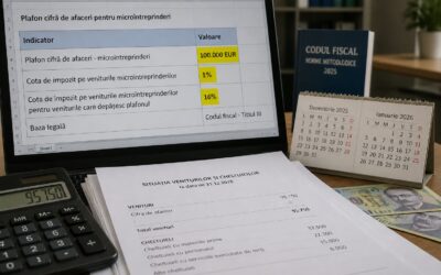 Regimul micro din 2026: plafon de 100.000 de euro și condiții stricte pentru firme