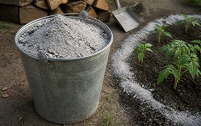 Utilizarea corectă a cenușii de lemn în grădină: doze, pH și culturi compatibile
