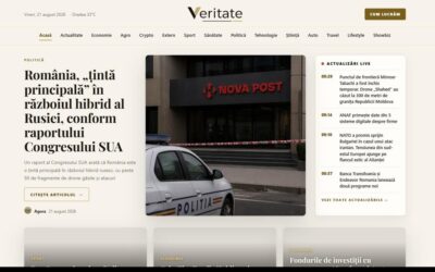Veritate.ro propune cititorilor un flux de știri fără opinii amestecate în textul informativ