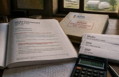 Micii fermieri riscă respingerea proiectelor DR-14 din cauza erorilor din ghidul AFIR