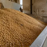 Stoc de cereale într-un depozit