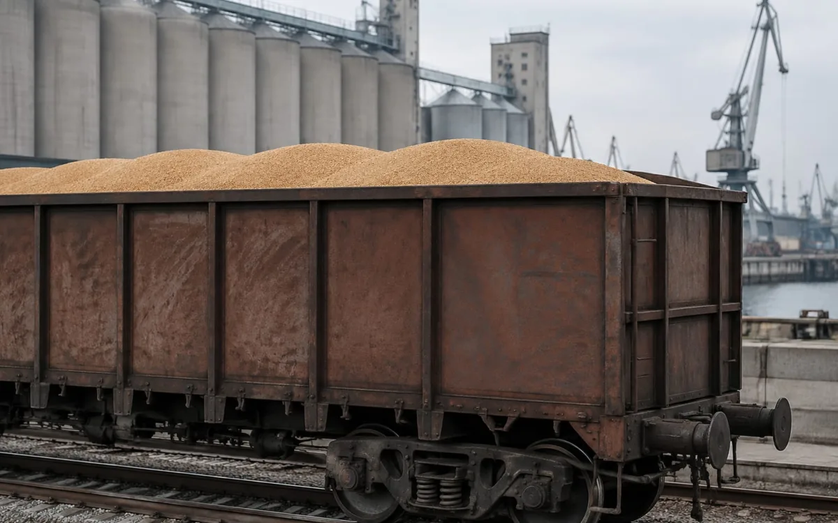 Vagoane pentru exporturile de cereale
