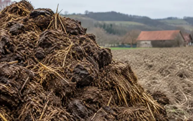 Grămadă pentru fertilizare organică